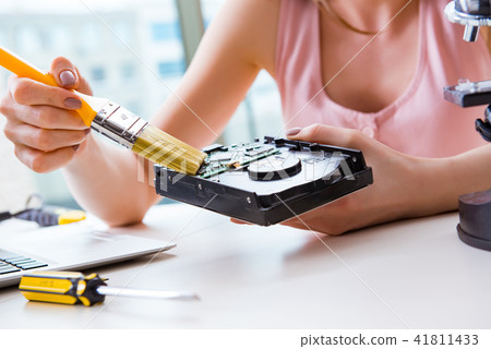 Hard drive repair and data recovery with restoration Hard drive repair and data recovery with restoration 41811433