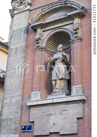 Famous historic building in Valencia, Spain Famous historic building in Valencia, Spain 41811735