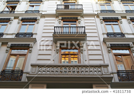 Famous historic building in Valencia, Spain Famous historic building in Valencia, Spain 41811738