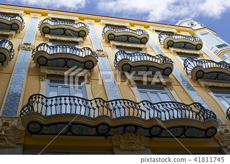 Famous historic building in Valencia, Spain Famous historic building in Valencia, Spain 41811745