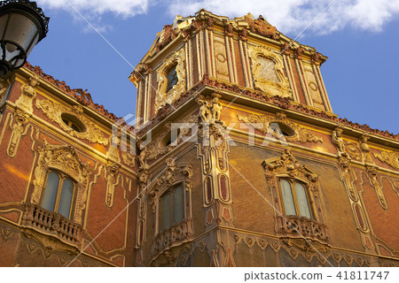 Famous historic building in Valencia, Spain Famous historic building in Valencia, Spain 41811747