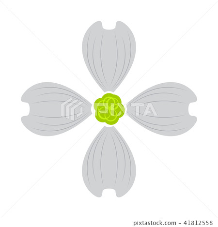 Isolated flower icon 41812558