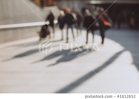 Blurred people background Blurred people background 41812652
