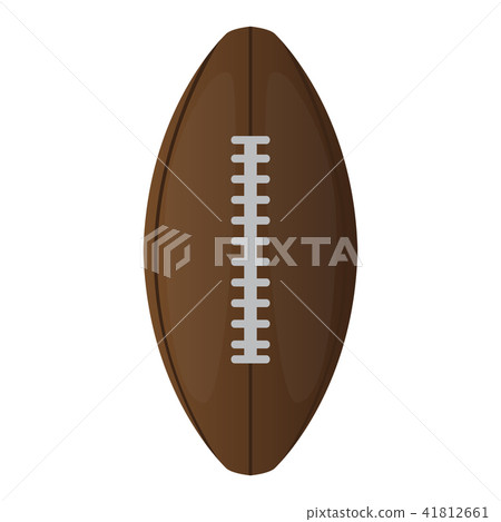 Isolated football ball icon Isolated football ball icon 41812661