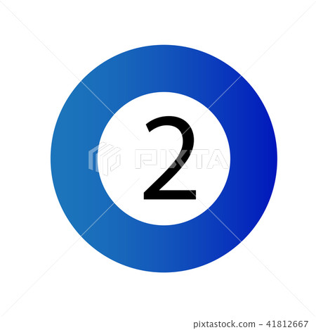 Isolated billiard ball icon 41812667