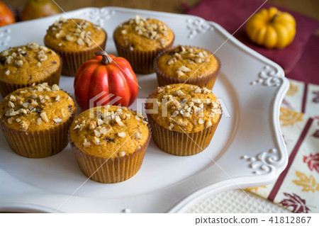 Homemade Autumn Pumpkin Muffins Homemade Autumn Pumpkin Muffins 41812867