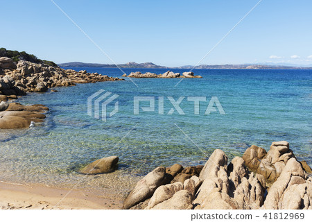 Cala Ginepro beach in Sardinia, Italy. 41812969