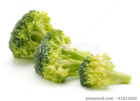 Broccoli isolated on white Broccoli isolated on white 41815020