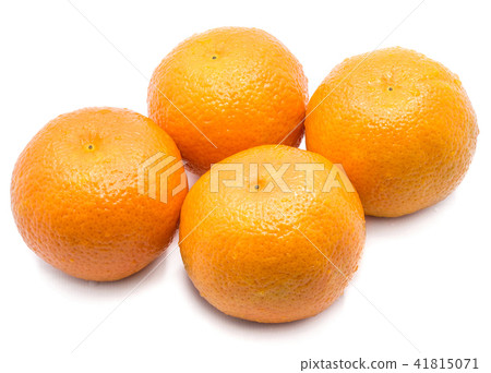 Fresh clementine isolated on white Fresh clementine isolated on white 41815071