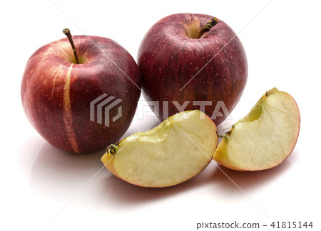 Apple gala variety isolated on white Apple gala variety isolated on white 41815144