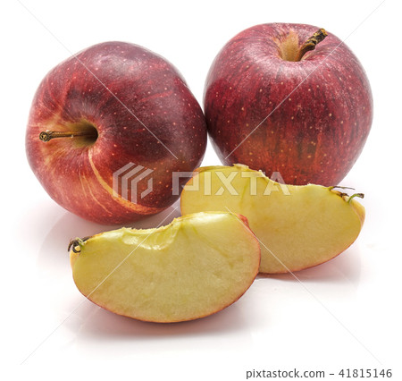Apple gala variety isolated on white Apple gala variety isolated on white 41815146