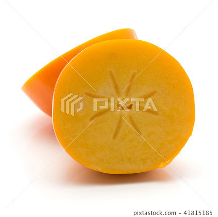 Persimmon sharon isolated on white Persimmon sharon isolated on white 41815185