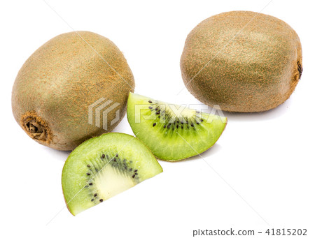Fresh kiwi isolated on white 41815202