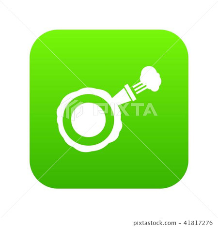Whoopee cushion icon digital green Whoopee cushion icon digital green 41817276