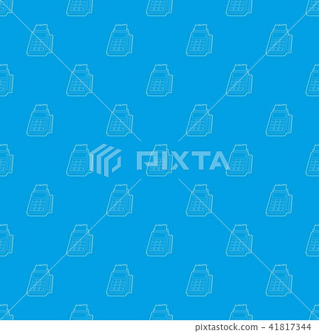 Card reader pattern vector seamless blue Card reader pattern vector seamless blue 41817344