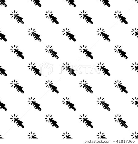 Cursor click icon, simple black style 41817360