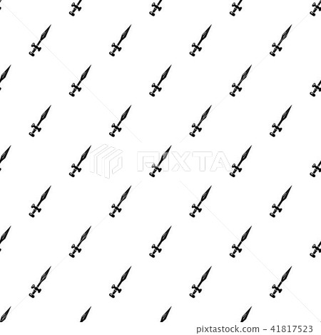 Sword icon, simple black style Sword icon, simple black style 41817523