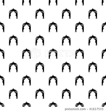 Archway turkey icon, simple black style 41817533