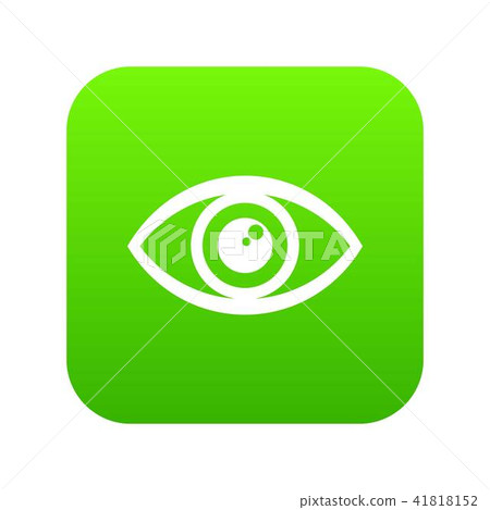 Human eye icon, simple style 41818152