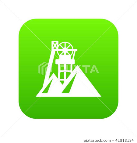 Mine icon, simple style Mine icon, simple style 41818154