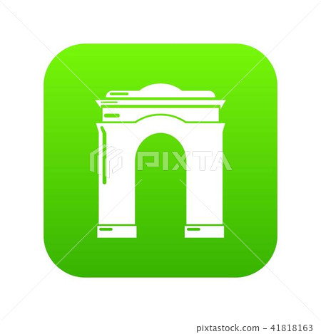 Archway big icon, simple black style Archway big icon, simple black style 41818163