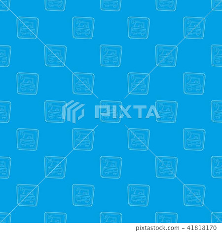 Car parking sign pattern vector seamless blue - Stock Illustration ...
