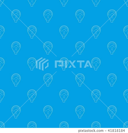Parking meter pattern vector seamless blue Parking meter pattern vector seamless blue 41818184