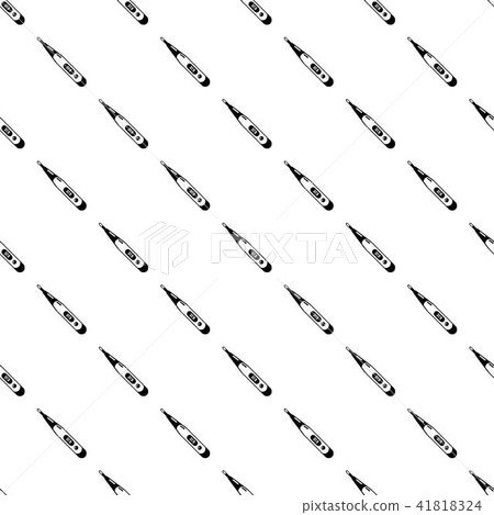 Thermometer icon, simple style. Thermometer icon, simple style. 41818324