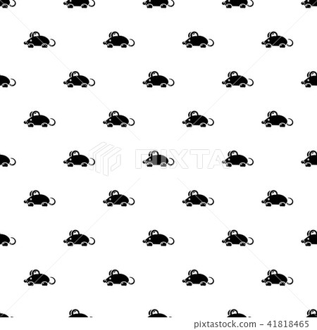 Mouse icon, simple black style 41818465