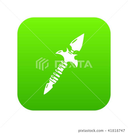 Spear icon, simple black style Spear icon, simple black style 41818747