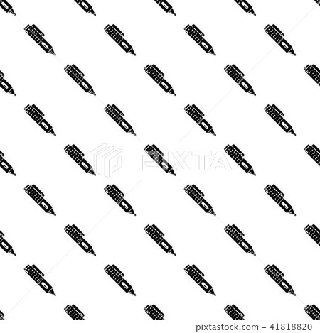 Marker pen school icon, simple black style Marker pen school icon, simple black style 41818820