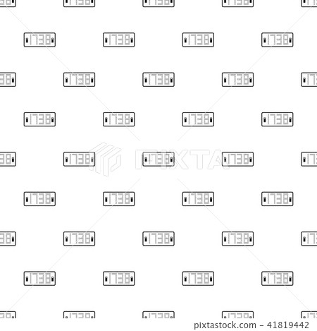 Football scoreboard modern icon, simple black style 41819442