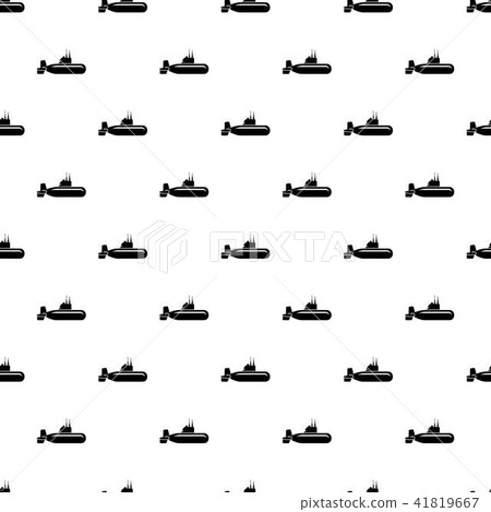 Military submarine icon, simple style. 41819667