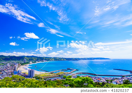 (Chiba) The city and the sea of Kamogawa 41820237