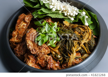 Korean food, bone marrow Korean food, bone marrow 41821268
