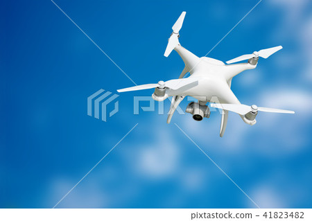 Drones Floating on a background 41823482