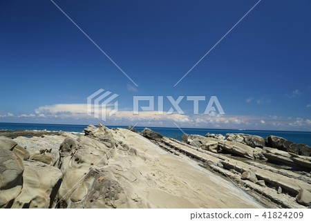 台灣東部的奇岩景觀小野柳 41824209