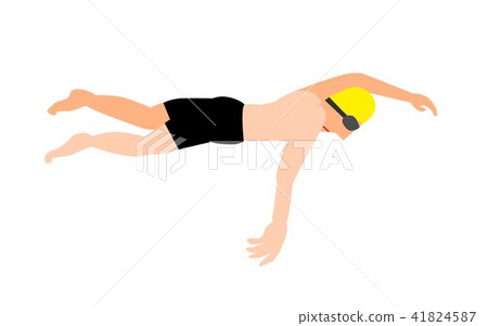 游泳競爭者游泳競爭游泳者 41824587