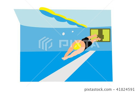 Swimmers Swimming competition swimmer Underwater 41824591