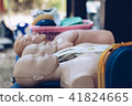 CPR doll , First Aid Training Concept. 41824665
