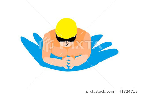 游泳競爭者游泳競爭游泳者 41824713