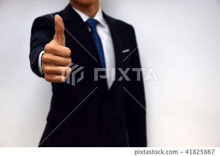 The attitude of a professional in a suit 41825867