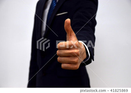 The attitude of a professional in a suit 41825869