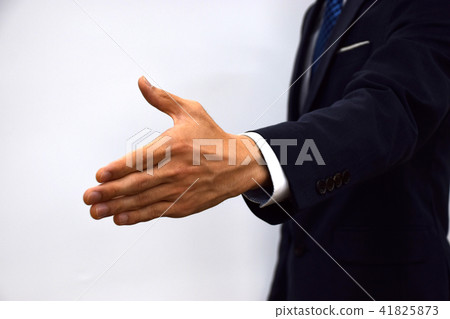 The attitude of a professional in a suit 41825873