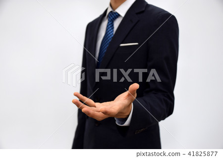 The attitude of a professional in a suit 41825877