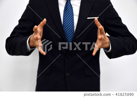 The attitude of a professional in a suit 41825890