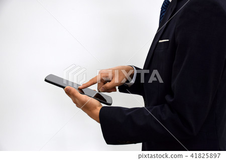 The attitude of a professional in a suit 41825897