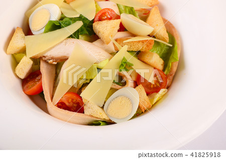 The salad from fresh vegetables 41825918