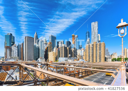 Lower Manhattan  from Brooklyn Bridge  41827536