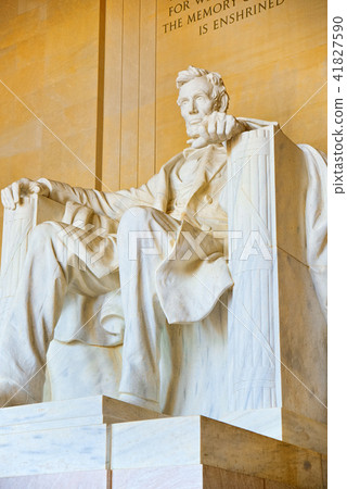 Washington, USA, Monument for Abraham Lincoln. 41827590